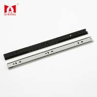 27mm width two fold ball bearing slide rail for drawer