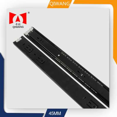 10-24 Inch Black Plated Dct Hardware Telescopic Slide